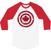 captain canada 3/4 Sleeve Shirt