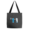 bad sock puppet Tote Bags