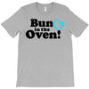Bun in the Oven with Heart Baby Boy T-Shirt