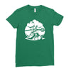 mountain (3) Ladies Fitted T-Shirt
