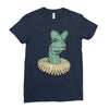 elizabethan dilophosaurus Ladies Fitted T-Shirt