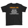 February Girl Hated By Many Youth Tee