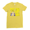 eat big get big Ladies Fitted T-Shirt