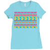 pattern overload Ladies Fitted T-Shirt