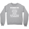 Super December Girl Crewneck Sweatshirt
