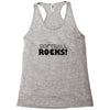 softball rocks Racerback Tank