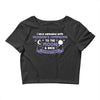 I Love Someone with Hodgkin's Cancer to The Moon and Back to Infinity Crop Top