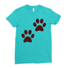 feet Ladies Fitted T-Shirt