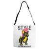 style is the message Adjustable Strap Totes
