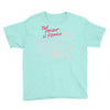 Women's March The Present is Female Youth Tee