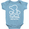 game and watch parody video game Baby Onesie