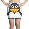 penguin face Mini Skirts