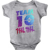Team 10 Nigt Bubles New Design Baby Onesie