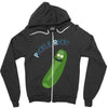 pickle rick Zipper Hoodie