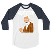your mom freud 3/4 Sleeve Shirt