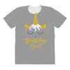 birthday unicorn girl All Over Women's T-shirt