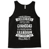 Super Cool Granddad Of A Freaking Awesome Grandson Tank Top