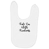 kale'em with kindness pocket Baby Bibs