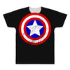 Captain America All Over Men's T-shirt
