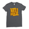 nose digger Ladies Fitted T-Shirt