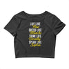 be golden Crop Top