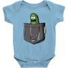 i'm in a pocket Baby Onesie