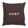 mens army military us Throw Pillow