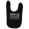 proud autism boyfriend Baby Bibs