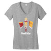 woodfellas Women's V-Neck T-Shirt