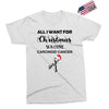 all i want for christmas is a cure carcinoid cancer Exclusive T-shirt