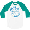 save the narwhales 3/4 Sleeve Shirt