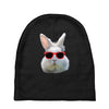 Easter Bunny Face Too Hip To Hop Baby Beanies