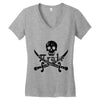 pi rate pirate Women's V-Neck T-Shirt