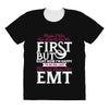 Maybe I Was Too Late To Be His First But Right Now I'm Happy To Be His All Over Women's T-shirt