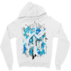 blue vectorfunk Zipper Hoodie