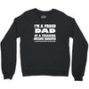i'm a proud dad of a freaking awesome daughter Crewneck Sweatshirt