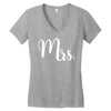 mrs. Women's V-Neck T-Shirt