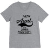 New Aunt 2018 Rokie Dept. V-Neck Tee