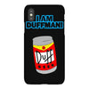 i am duff man homer cult funny retro iPhoneX Case