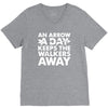 an arrow a day zombie dary V-Neck Tee