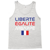 Librate Egalite Mbappe France Tank Top