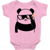 panda bear Baby Bodysuit