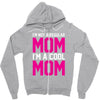 i'm not a regular mom cool Zipper Hoodie