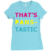 pansexual pride Ladies Fitted T-Shirt