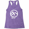bc mountains british col Racerback Tank