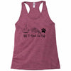 all i need in life Racerback Tank