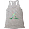 christmas lightsabers Racerback Tank