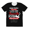Some People Have To Wait A Life Time Too Meet Their Favorite Football, All Over Women's T-shirt