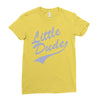 little dude Ladies Fitted T-Shirt