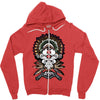 smokin pipes n feathers Zipper Hoodie